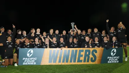 image: Black Ferns retain Pacific Four Series title with win over Australia