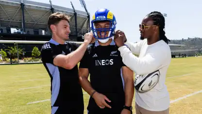 image: NFL Star Predicts the Perfect Gridiron Positions for All Blacks Trio
