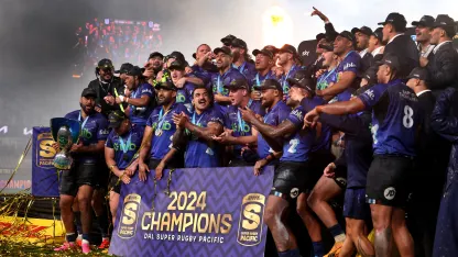 image: Clarke hat-trick powers Blues to title glory