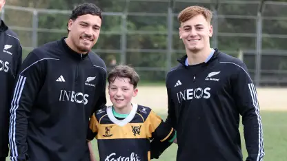 image: Hurricanes Duo Ready to Ignite All Blacks' Northern Tour Against Japan