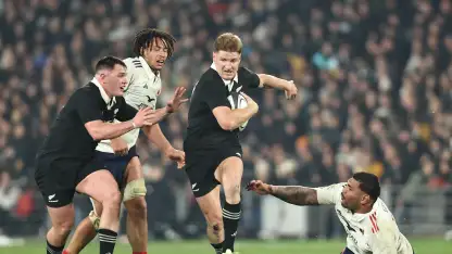 image: All Blacks edge France in Hamilton to sweep series