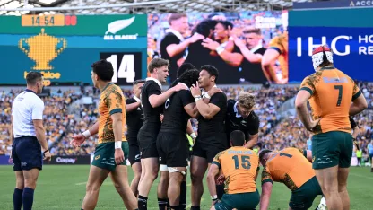 image: All Blacks hold off late Wallabies surge to retain Bledisloe Cup