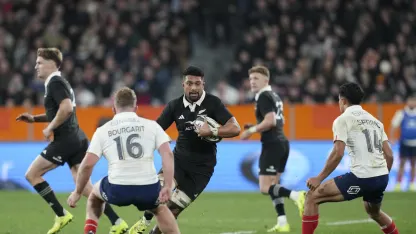 image: All Blacks team to play France in Wellington double-header