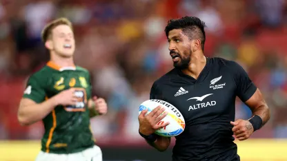 image: Flawless day one in Singapore for the All Blacks Sevens