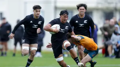 image: New Zealand Under 20 fall short to the Junior Wallabies in game one