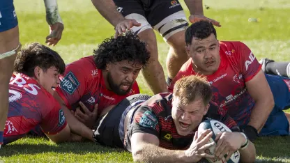 image: Canterbury Survive Tasman Scare to Keep Ranfurly Shield