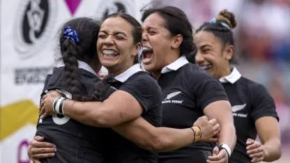 image: Black Ferns Storm to Bronze with Dazzling Win over France
