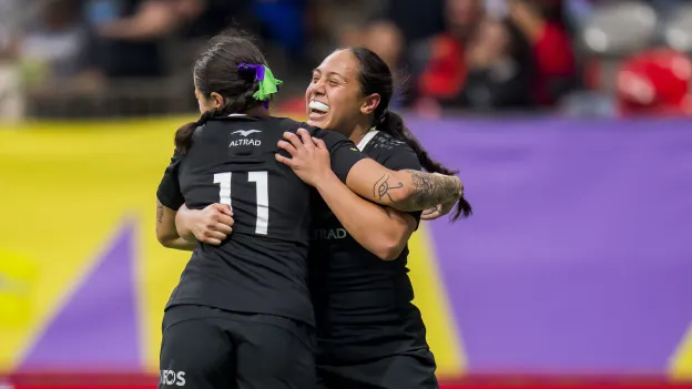 image: Vahaakolo hattrick powers Black Ferns home against France