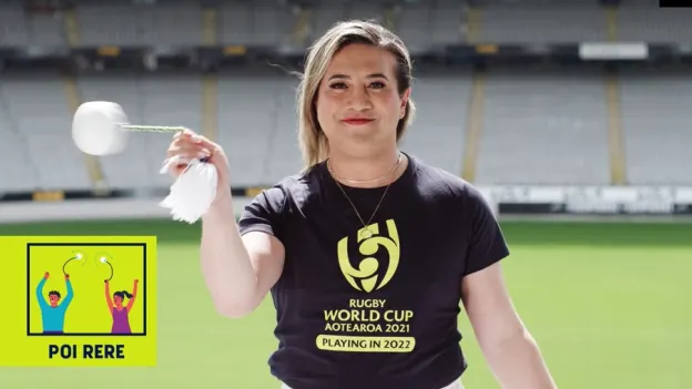 image: Fans to twirl poi in support of wāhine toa at Rugby World Cup 2021