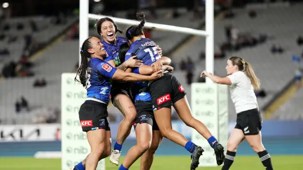 image: Blues Seal Consecutive Sky Super Rugby Aupiki Titles at Eden Park