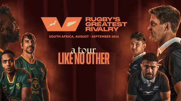 Rugby's Greatest Rivalry Announced - All Blacks and Springboks reignite traditional tours