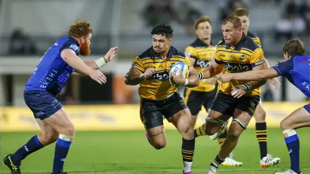 image: Three teams at the top after Round Five of DHL Super Rugby Pacific