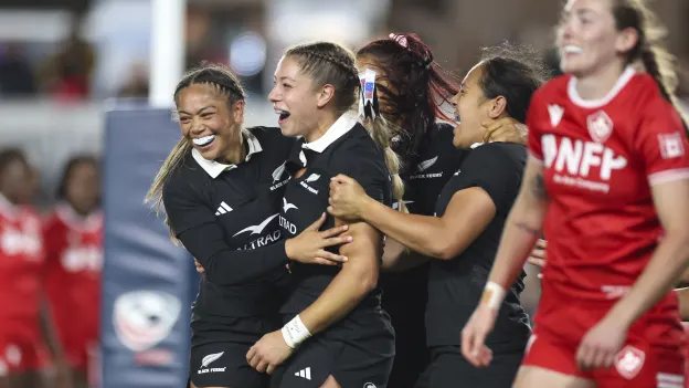 image: Black Ferns stun Canada with brilliant second-half performance to win 36-14