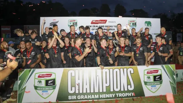 image: New Zealand Under 85s survive five yellow cards to defeat Sri Lanka
