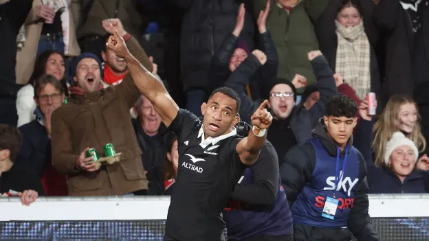 All Blacks edge England in one point thriller
