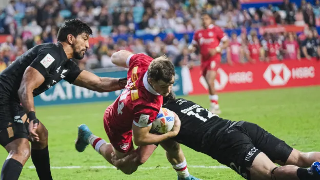 image: All Blacks Sevens finish Hong Kong campaign with win over Canada