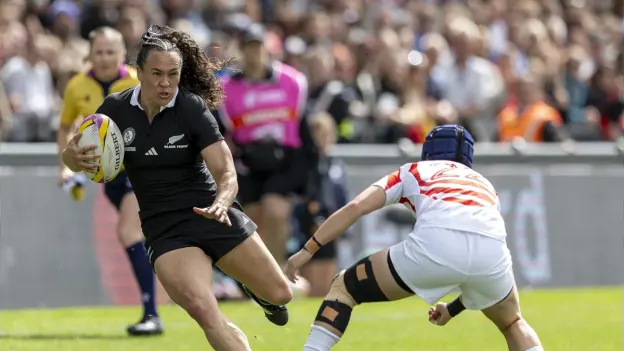image: Portia Woodman-Wickliffe Scores 50th Try to Set New Zealand Record