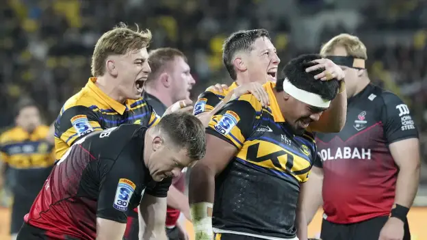 image: DHL Super Rugby Pacific Round 12: Hurricanes cement top of table position
