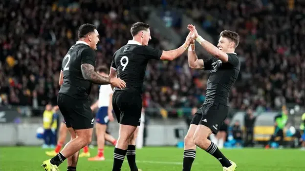 image: All Blacks Blitz France with First-Half Masterclass