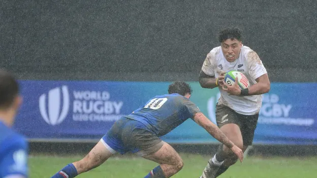 image: New Zealand Under 20 fall short to France