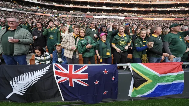 Springboks fans