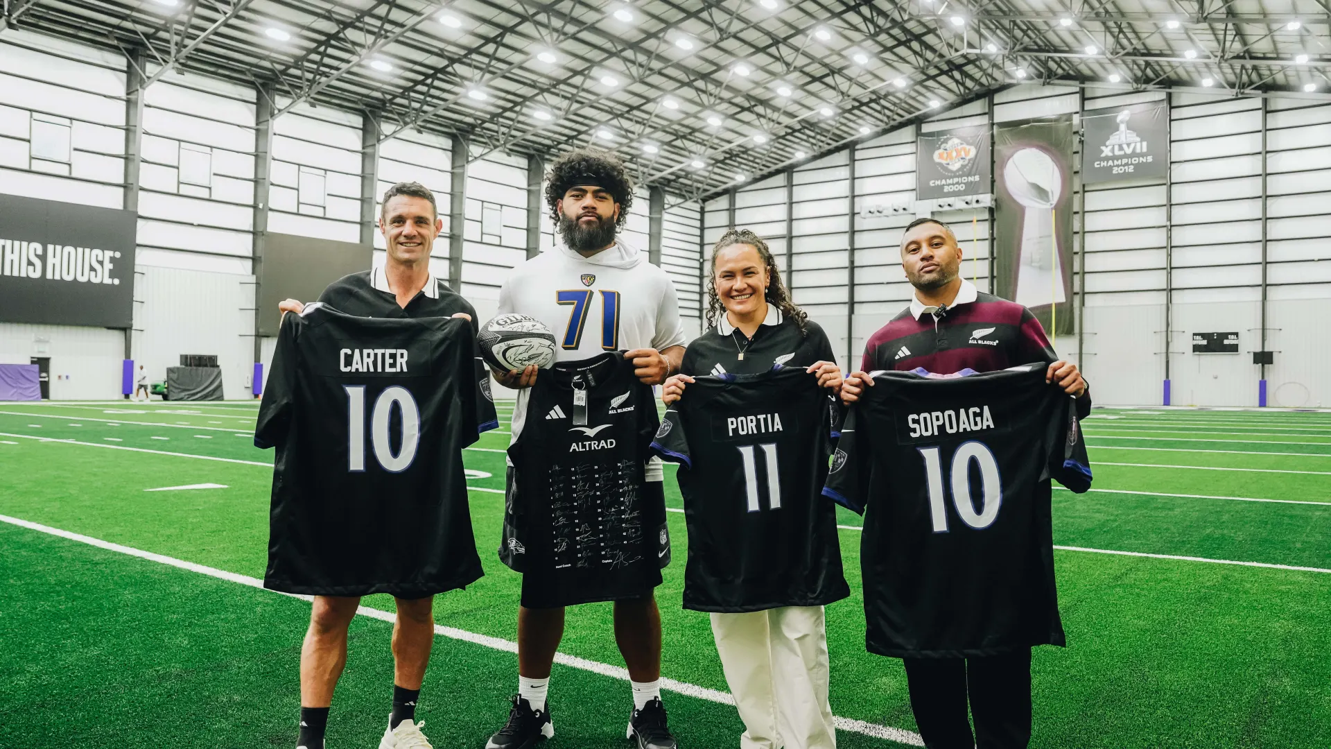 Rugby Stars Take on the Baltimore Ravens: “The NFL is Almost Impossible ...