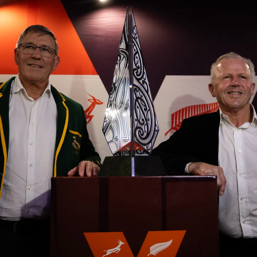 Rugby’s Greatest Rivalry unveils a trophy like no other