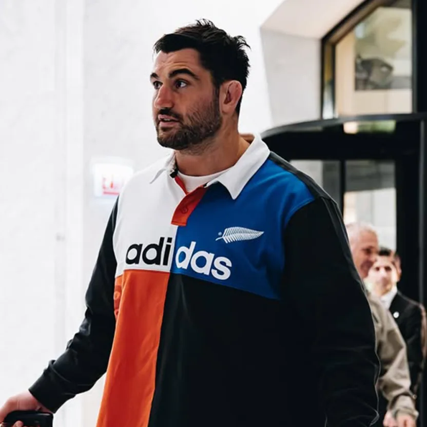 image: All Blacks Adidas Originals Rugby Polo