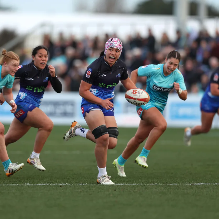 Matatū and Blues book place in Super Rugby Aupiki final
