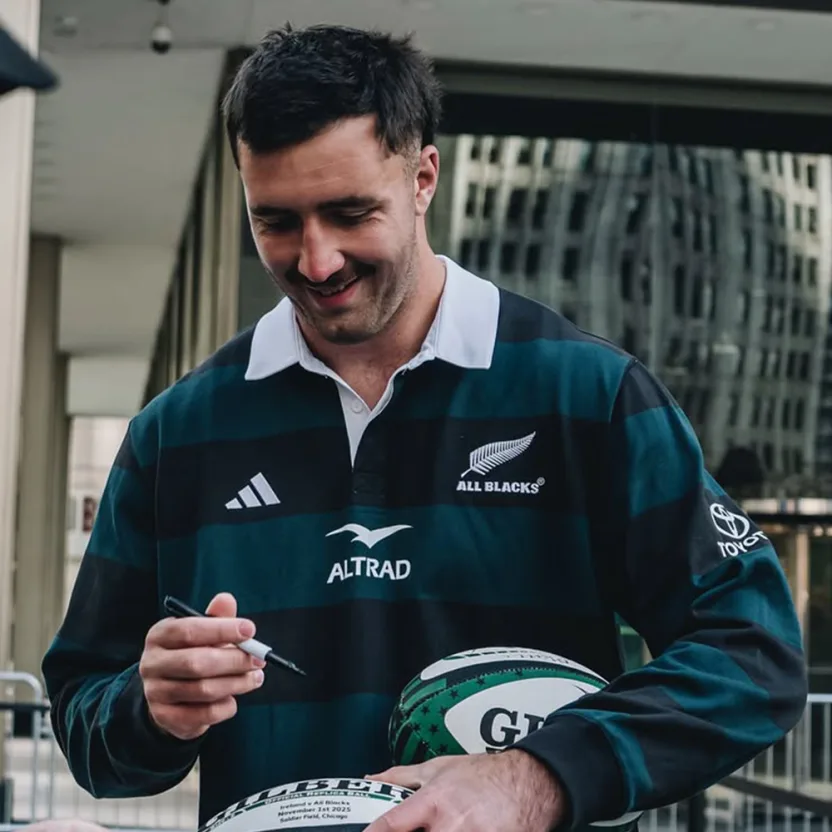 image: All Blacks Adidas Heritage Polo