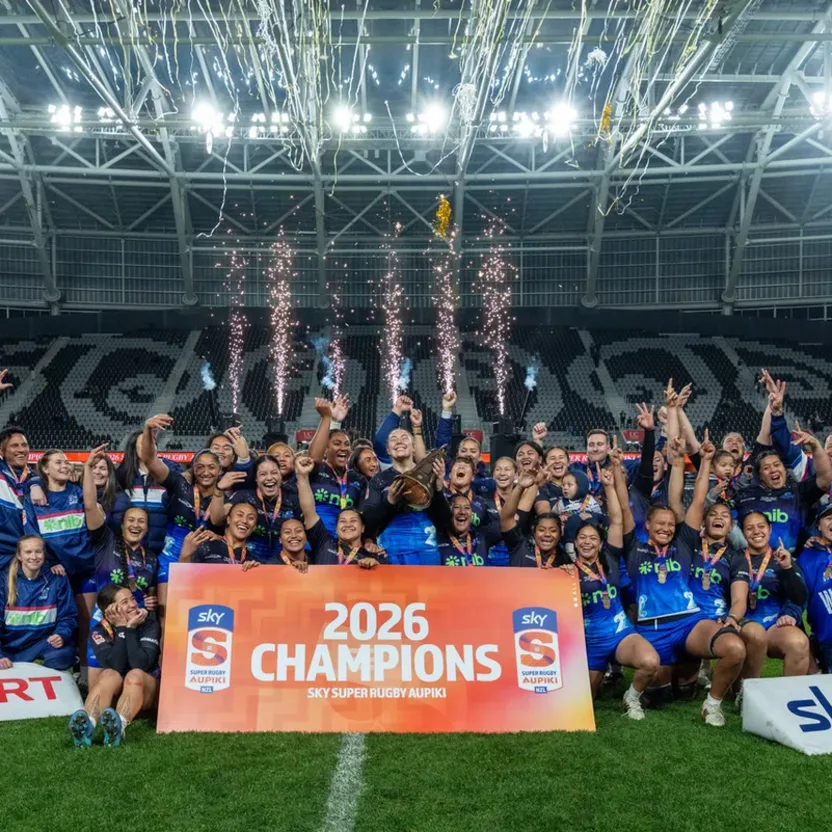 Blues crowned 2026 Sky Super Rugby Aupiki champions
