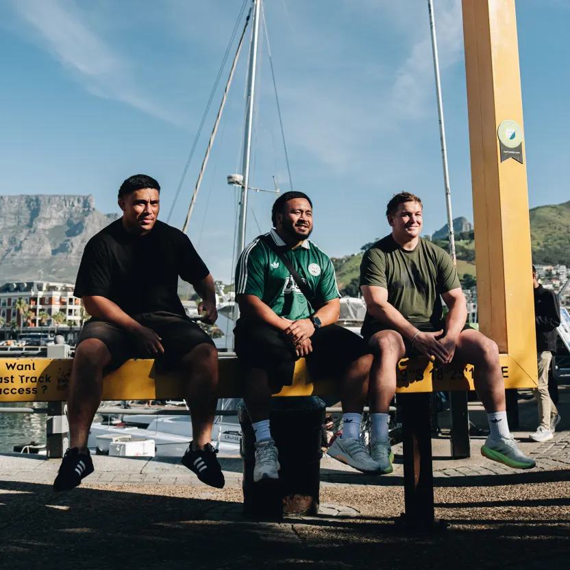 All Blacks soaking up the sights in Cape Town
