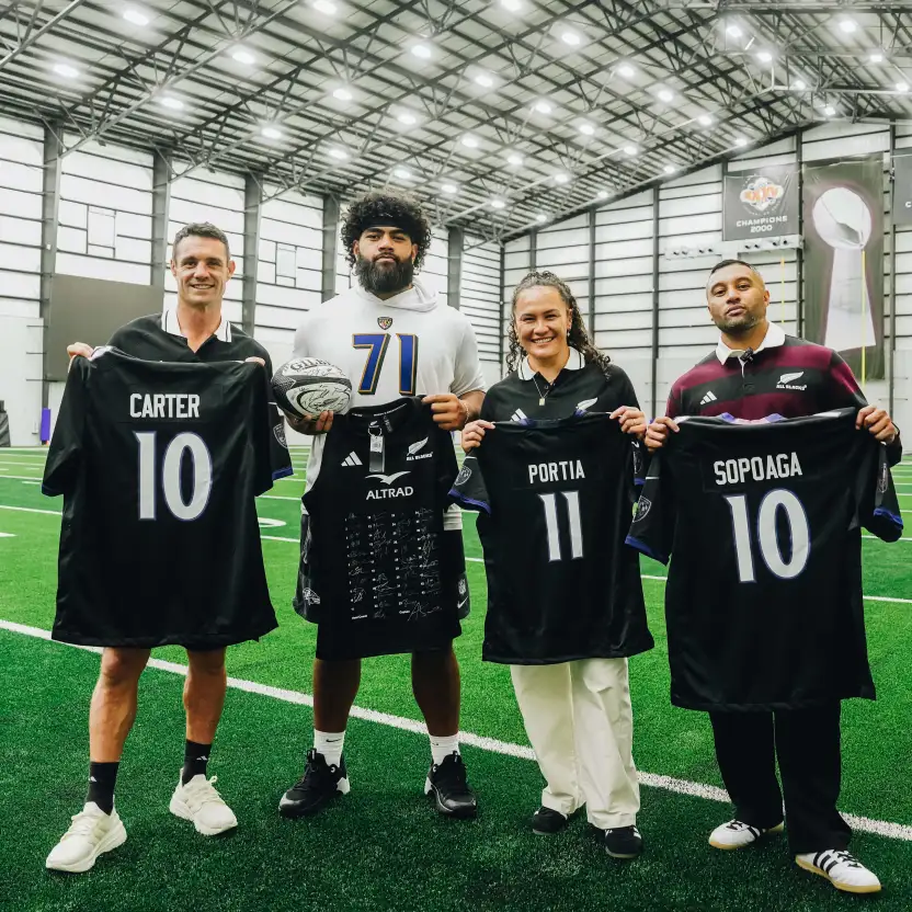 Rugby Stars Take on the Baltimore Ravens: “The NFL is Almost Impossible”