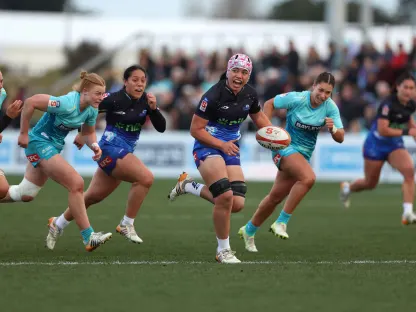 Matatū and Blues book place in Super Rugby Aupiki final
