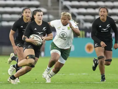 image: Springboks Women Push Black Ferns XV Close in Cape Town