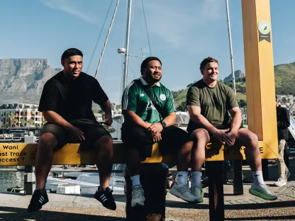 All Blacks soaking up the sights in Cape Town