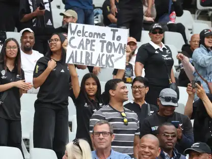 The passion of Cape Town’s All Blacks fans
