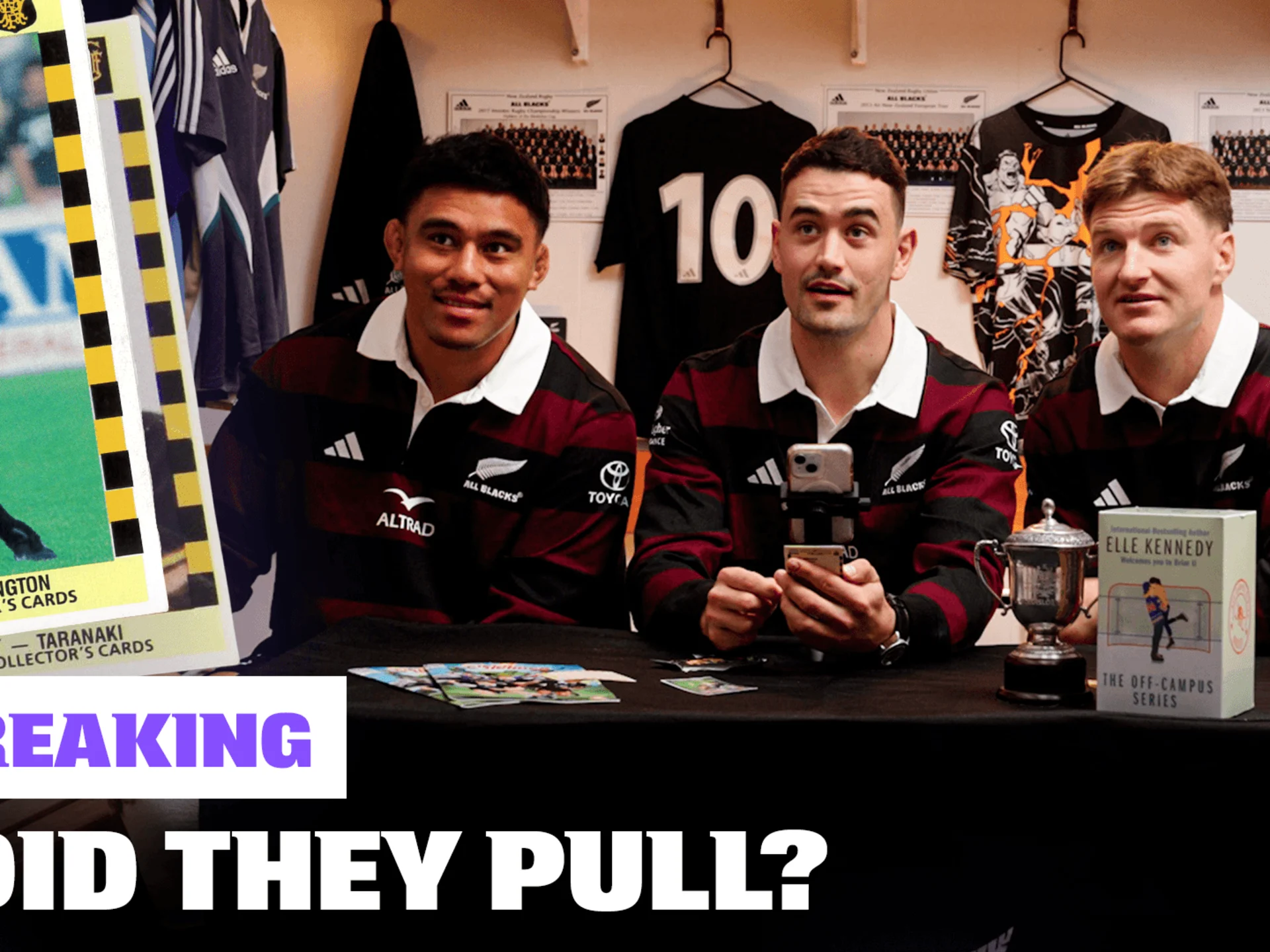 All Blacks Open Vintage Rugby Cards From 1991 | Video